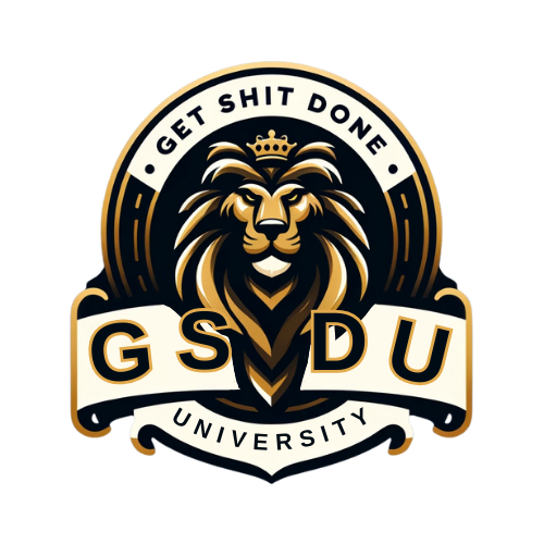 Get Shit Done University Logo